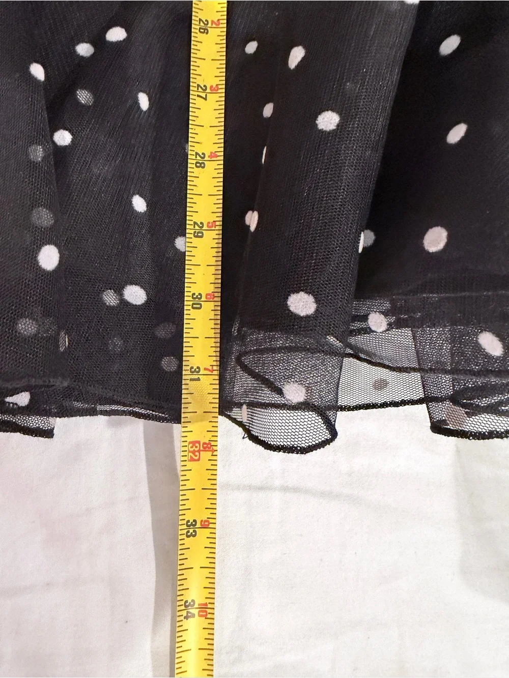 Kate Spade x Target Black with White Polka Dot Ruffled Women’s Party Dress